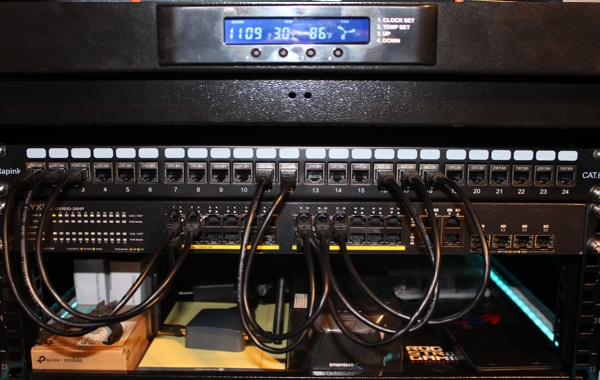 Physical network switch wiring routing public record requests locally